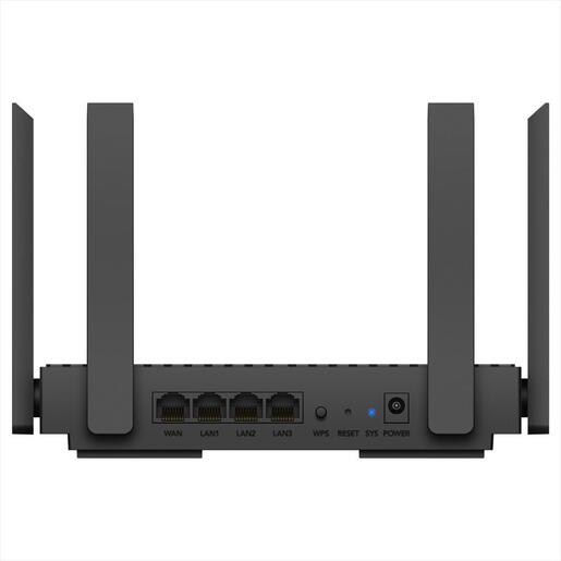 NET ROUTER WIRELESS DUAL BAND AX1500 CUDY WR1500 Wi-Fi 6, x1 10/100/1000 WAN port, x3 10/100/1000 LAN ports, 4x antenas