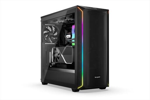 CASE BE QUIET! E-ATX Full-Tower SHADOW BASE 800 DX, 3x140mm Pure Wings 3, front ARGB LED, USB 3.1 type C, open mesh design w/WINDOW, Black BGW61