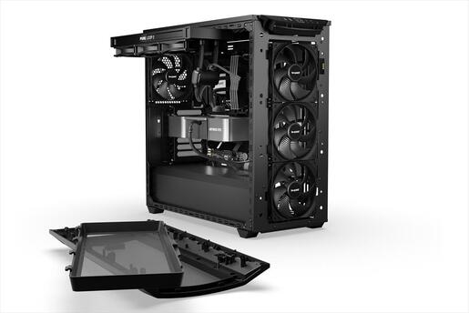 CASE BE QUIET! E-ATX Full-Tower SHADOW BASE 800 DX, 3x140mm Pure Wings 3, front ARGB LED, USB 3.1 type C, open mesh design w/WINDOW, Black BGW61