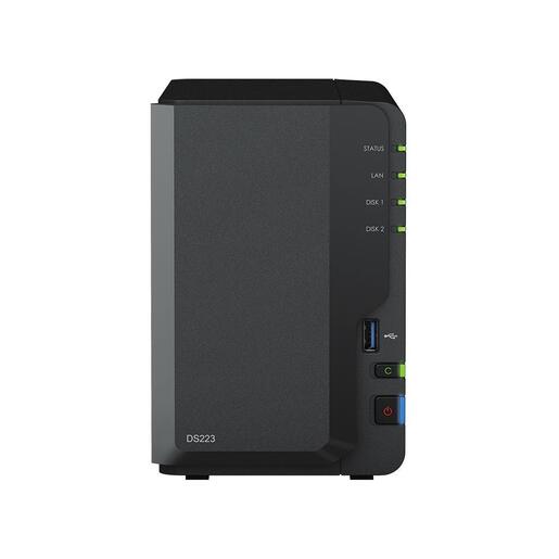 NET NAS SERVER SYNOLOGY DS223 2x HDD/SSD BAY, Quadcore RTD1619B 1.7GHz, 2GB DDR4