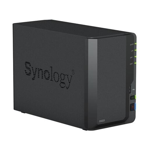 NET NAS SERVER SYNOLOGY DS223 2x HDD/SSD BAY, Quadcore RTD1619B 1.7GHz, 2GB DDR4