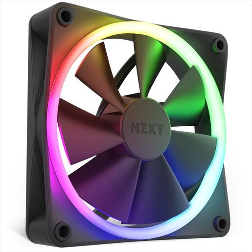 COOLERS CASE FAN 120mm NZXT F120 RGB BLACK , RF-R12SF-B1