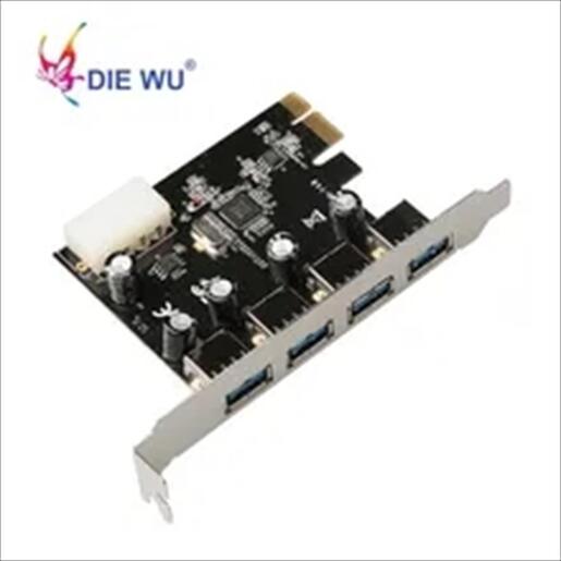 CONVERTOR PCI-E TO 4 X USB 3.0 DIEWU TXB048 Chipset:VL805