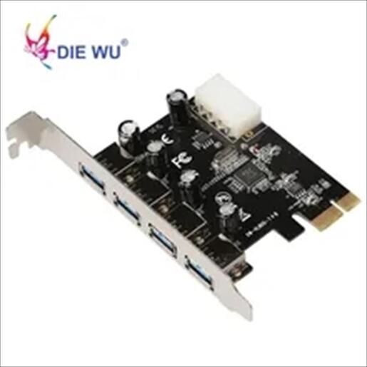 CONVERTOR PCI-E TO 4 X USB 3.0 DIEWU TXB048 Chipset:VL805