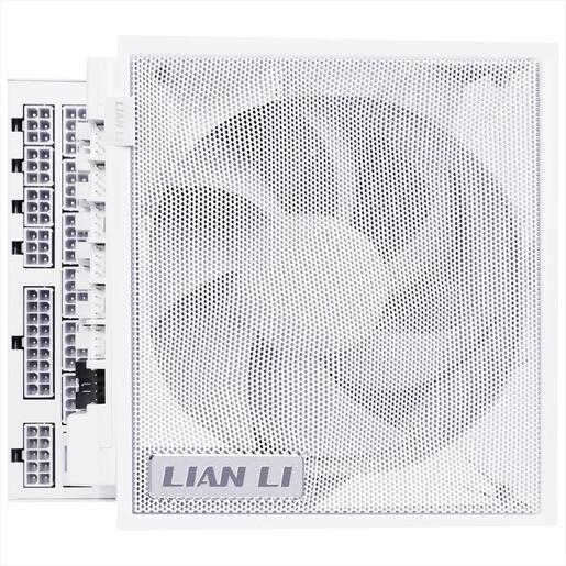 PSU 1000W LIAN LI EDGE EG1000G 80+ GOLD PCIe 5.1 (L-Shape, w/x4 USB 2.0 headers), FULL MODULAR White