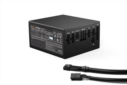 PSU 850W BE QUIET! STRAIGHT POWER 12 w/PCIe 5.0, 80 Plus PLATINUM FULL MODULAR, BN337