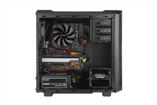 CASE BE QUIET! ATX Mid-Tower Silent Base 600, 1x120mm & 1x140mm Pure WIngs 2, Fan controller, w/WINDOW and OD DVD slot, Black, BGW06