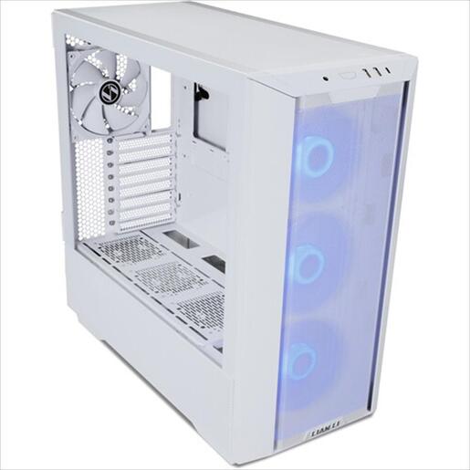 CASE LIAN LI E-ATX LANCOOL III RGB Mid-Tower w/2x Tempered glass, 3x140mm PWM ARGB fans,x1 140mm PWM fan, Reversible Front I/O, White, LANCOOL 3R-W
