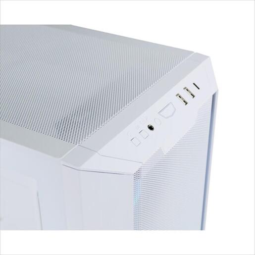 CASE LIAN LI E-ATX LANCOOL III RGB Mid-Tower w/2x Tempered glass, 3x140mm PWM ARGB fans,x1 140mm PWM fan, Reversible Front I/O, White, LANCOOL 3R-W