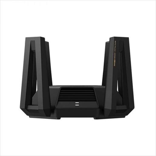 NET ROUTER WIRELESS  DUAL BAND AX9000 XIAOMI MI Tri-Band Wifi 6 w/ 12 antennas, x1 2.5Gbps WAN/LAN port, x4 GIGABIT LAN ports,BLACK