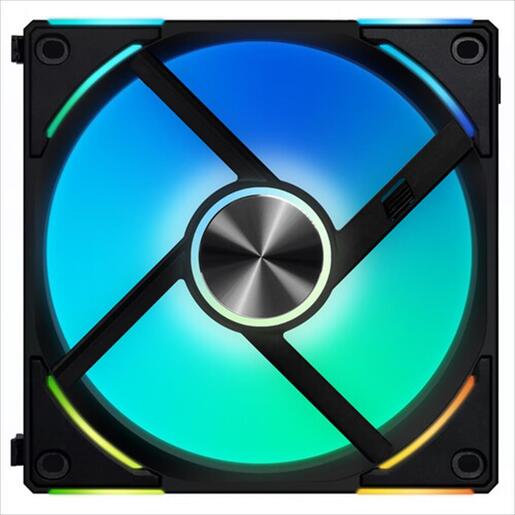 COOLERS CASE FAN 120mm LIAN LI UNI AL120 V2 ARGB PWM, Black, AL120V2-1B