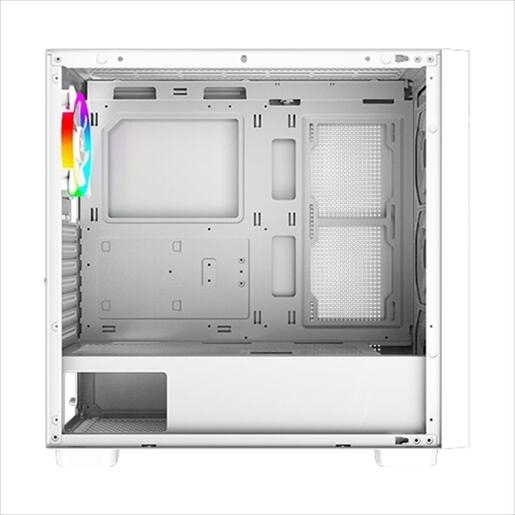 CASE XIGMATEK ATX mid-Tower GAMING G PRO ARCTIC WHITE w/Tempered glass and front Mesh, 4x120mm R20A  Arctic ARGB Galaxy II Box & Remote, EN42539