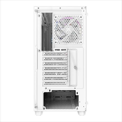CASE XIGMATEK ATX mid-Tower GAMING G PRO ARCTIC WHITE w/Tempered glass and front Mesh, 4x120mm R20A  Arctic ARGB Galaxy II Box & Remote, EN42539