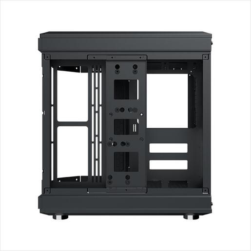 CASE XIGMATEK ATX mid-Tower CUBI BLACK w/3xTG, 6x120mm Z20A ARGB Galaxy II Fan Control Kit,USB type C, EN41938