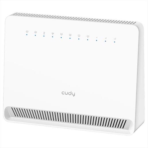 NET ROUTER WIRELESS DUAL BAND AC1200 4G LTE Cat6 CUDY LT700E w/2 internal antennas, 1x WAN Gb port, 4x LAN Gb ports