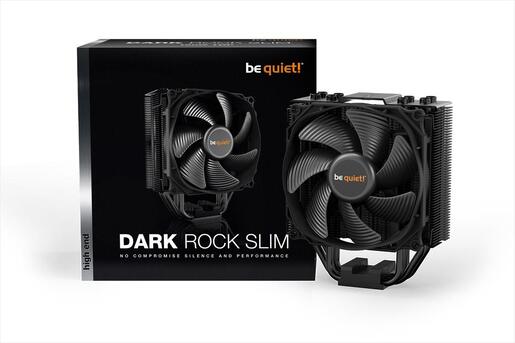 COOLERS CPU BE QUIET! DARK ROCK SLIM, Intel 1150/1151/1155/1156, AMD AM2(+)/ AM3(+)/AM4/FM1/FM2 (+), TDP 180W, BK024