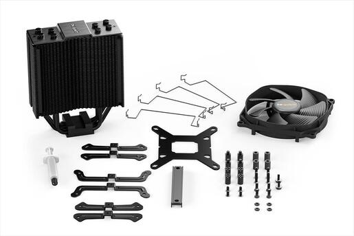 COOLERS CPU BE QUIET! DARK ROCK SLIM, Intel 1150/1151/1155/1156, AMD AM2(+)/ AM3(+)/AM4/FM1/FM2 (+), TDP 180W, BK024