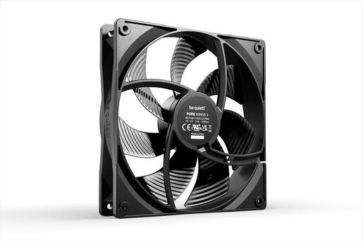 COOLERS CASE FAN 140mm BE QUIET! PURE WINGS 3 PWM 1.200rpm, DURABLE RIFLE BEARING, BL108
