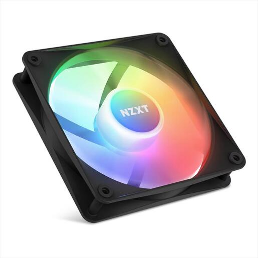 COOLERS CASE FAN 120mm NZXT F120 RGB CORE Black PWM, Static Pressure, 1.800 RPM, RF-C12SF-B1