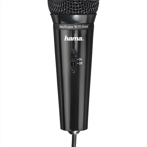 MICROPHONE HAMA "MIC-P35 Allround"  w/tripod, 3,5mm jack  139905
