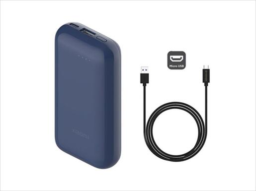 POWER BANK XIAOMI MI 33W 10000mAh, Input (Type-C) /output( 2x USB-A, 1 x Type-C), pocket edition, Midnight Blue
