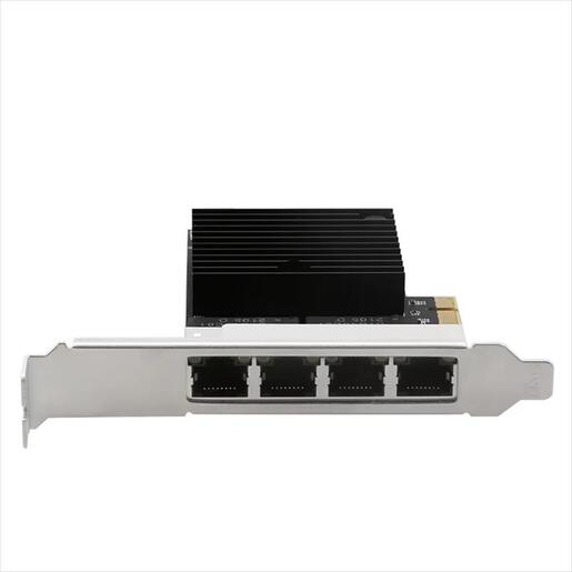 NET LAN PCIe 10/100/1000 4port, DIEWU TXA198, Chipset: Intel I82571