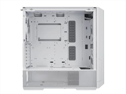 CASE LIAN LI E-ATX LANCOOL 216 RGB Mid-Tower w/ Tempered glass, Front 2x 160mm ARGB fans, Rear 1x 140mm PWM, White, LANCOOL 216RW