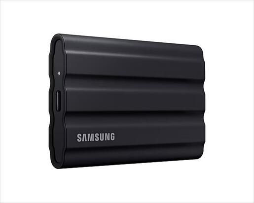 EXTERNAL SSD SAMSUNG T7 Shield 1TB USB 3.2 Gen2 Black, MU-PE1T0S/EU