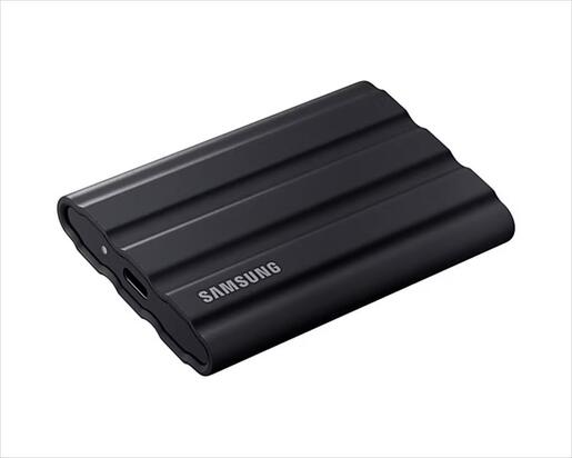 EXTERNAL SSD SAMSUNG T7 Shield 1TB USB 3.2 Gen2 Black, MU-PE1T0S/EU