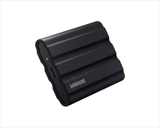 EXTERNAL SSD SAMSUNG T7 Shield 1TB USB 3.2 Gen2 Black, MU-PE1T0S/EU