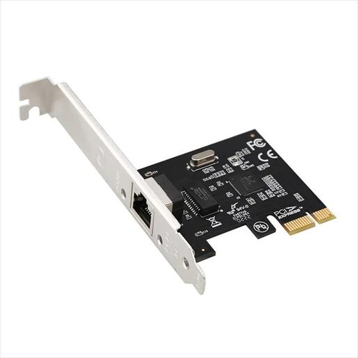 NET LAN PCIe 10/100/1000Mbs, DIEWU TXA196, Chipset: Realtek/RT8111H, LP