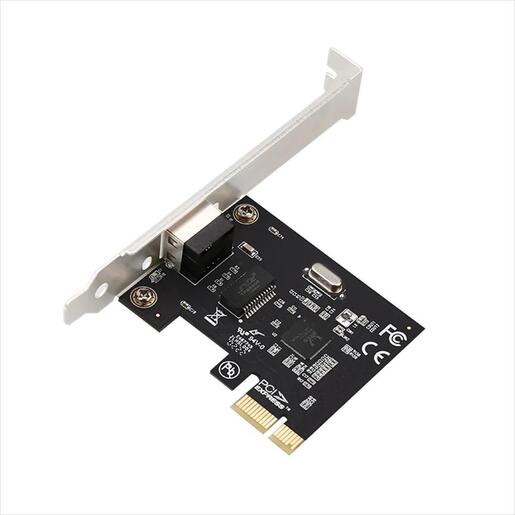 NET LAN PCIe 10/100/1000Mbs, DIEWU TXA196, Chipset: Realtek/RT8111H, LP
