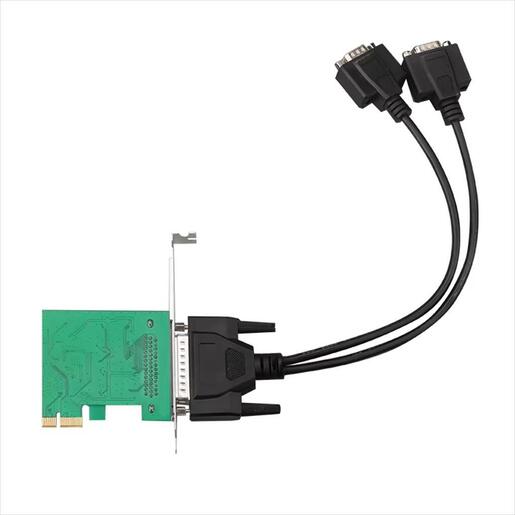 CONVERTOR PCI-E TO COM X2, TXB173, Chipset: ASIX/AX99100