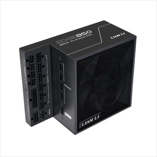 PSU 850W LIAN LI EDGE 850  80+ PLATINUM, (L-Shape, w/x4 USB 2.0 headers), FULL MODULAR BLACK