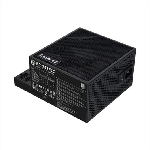 PSU 850W LIAN LI EDGE 850  80+ PLATINUM, (L-Shape, w/x4 USB 2.0 headers), FULL MODULAR BLACK