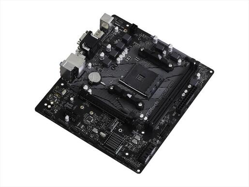 MB AM4 B550M-HDV ASROCK 2xDDR4 4733Mhz(O.C), 1xPCIex16 4.0,1xPCIex16 3.0, 1xPCIex1, HDMI,DVI-D,D-Sub,4xSATAIII, 1xM.2, 6xUSB 3.1 Gen1