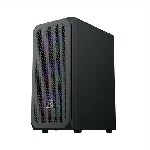 CASE XIGMATEK ATX SKY 3F, Left TG, Mesh Front panel , 3x120mm Z20F LED RGB FIXED fan, USB 3.0, EN42157