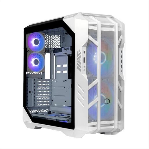 CASE COOLER MASTER E-ATX HAF 700, 2x200mm ARGB, 3x120mm ARGB,7X PWM and 5X ARGB HUB, White, H700-WGNN-S00