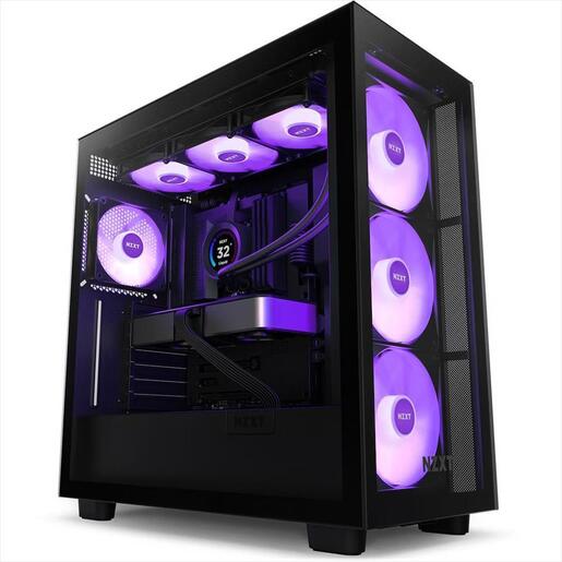 COOLERS CPU AIO NZXT Kraken 360 ELITE RGB, 3x120mm F120 RGB Core fans, RGB Controller, w/2.36" LCD display, RL-KR36E-B1, MATTE BLACK