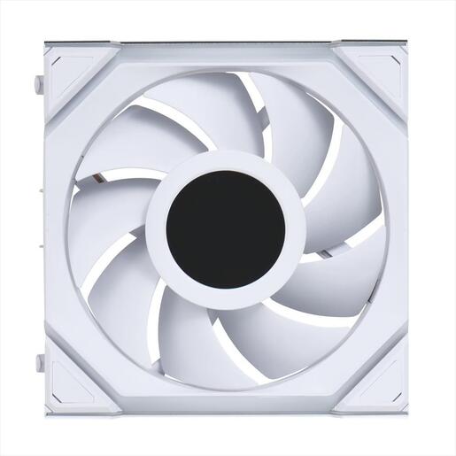 COOLERS CASE FAN 3x120mm LIAN LI UNI FAN SL w/ L-Wireless controller, LCD 120 A-RGB PWM, White, 12SLLCD1W3W