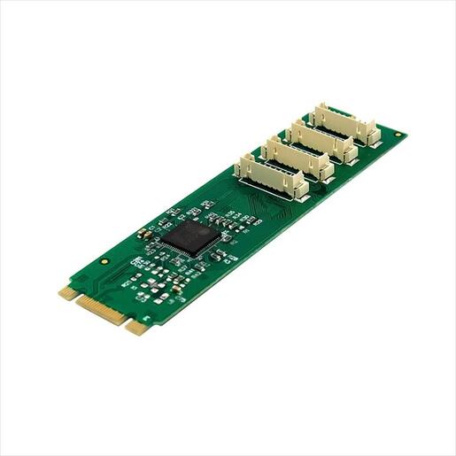 CONVERTOR M.2 TO COM X4, TXB179, Chipset: ASIX/AX99100, LP