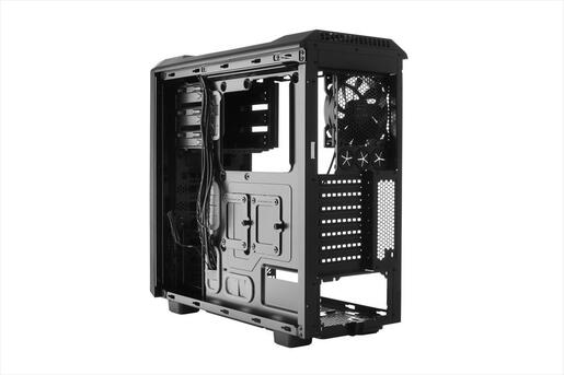 CASE BE QUIET! ATX Mid-Tower Silent Base 600, 1x120mm & 1x140mm Pure WIngs 2, Fan controller, w/WINDOW and OD DVD slot, Silver, BGW07