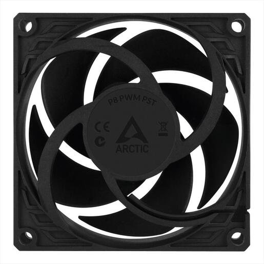COOLERS CASE FAN 80mm ARCTIC P8 PWM PST, 3000RPM, 4-pin BLACK ACFAN00150A