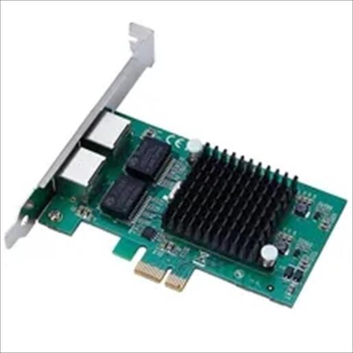 NET LAN PCIe 10/100/1000 2port, DIEWU TXA020, Chipset: Intel 82575, LP
