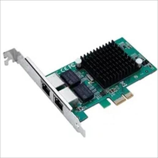 NET LAN PCIe 10/100/1000 2port, DIEWU TXA020, Chipset: Intel 82575, LP