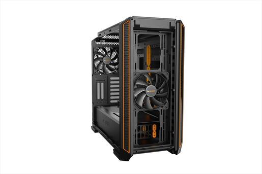 CASE BE QUIET! ATX Mid-Tower Silent Base 601, 2x140mm Pure WIngs 2, Fan controller, Extra thick insulation mats, Orange, BG025