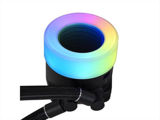 COOLERS CPU AIO LIAN LI GALAHAD II TRINITY SL-INF 240 ARGB, 2x120mm PWM UNI FAN SL-INF ARGB, Black, GA2T24INB