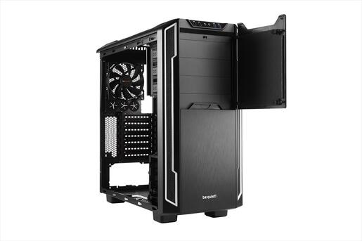 CASE BE QUIET! ATX Mid-Tower Silent Base 600, 1x140mm & 1x120mm Pure Wings 2,Fan controller, Insulation mats w/ x3 OD DVD slots, Silver BG007