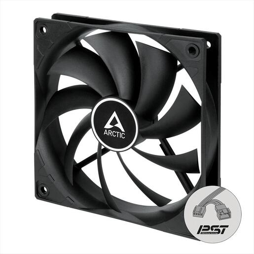 COOLERS CASE FAN 120mm ARCTIC F12 PWM PST 1350RPM 4-pin BLACK, ACFAN00200A
