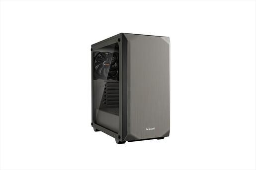 CASE BE QUIET! ATX Mid-Tower Pure Base 500, 2x140mm Pure Wings 2, Extra thick insulation mats,w/WINDOW, Metallic Gray BGW36
